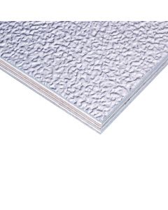 Adam Hall 0229 - Stucco Aluminium auf Birkensperrholz mit Gegenzugfolie 9,5 mm