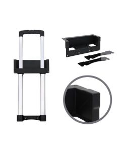 ah Hardware 3476021 - Versenkter Ausziehgriff 1 Auszug, gekröpfte Schale