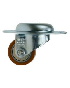 Adam Hall 37041 - Lenkeinbaurolle mit Schwerlastrad