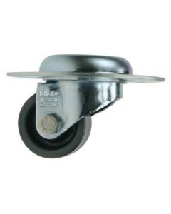 Adam Hall 37042 - Lenkeinbaurolle mit Kunststoffrad