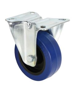 Adam Hall 372141 - Bockrolle 100 mm mit blauem Rad