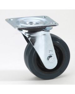 Blickle 37225 - HD Lenkrolle 100 mm mit grünem Rad