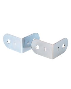 Adam Hall 4040 - L-Ecke klein verchromt