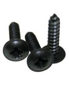ah Hardware 5546BLK - Spanplatten Flachkopfschraube 15 mm schwarz