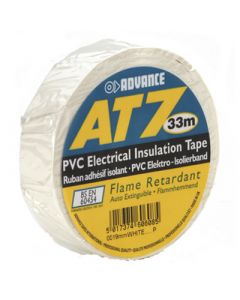 Advance Tapes AT7 - PVC Isolierband weiß