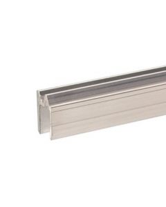 ah Hardware 6103 - Aluminium-Hybrid-Schließprofil für 9,5 mm Material