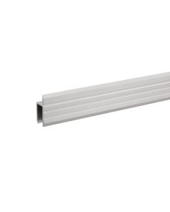 Adam Hall 6130 - Aluminium h-Kantenprofil für 9,5 mm Serviceklappen 