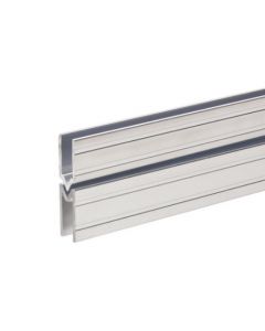 Adam Hall 6142F - Aluminium-Schließprofil weiblich für 7 mm Material