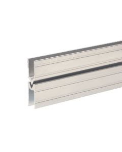 ah Hardware 6144F - Aluminium-Schließprofil weiblich für 9,6 mm Material