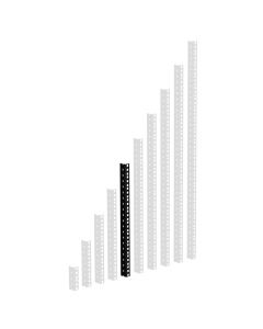 ah 19" Parts 61535B10 - HD Rackschiene schwarz 10 HE