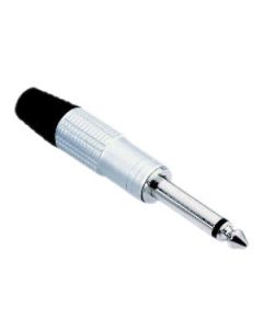 Adam Hall Connectors 7514 - Klinkenstecker 6,3 mm mono silber