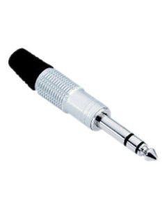 Adam Hall Connectors 7515 - Klinkenstecker 6,3 mm stereo silber