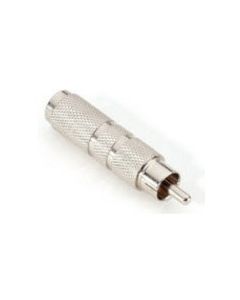 Adam Hall Connectors 7541 - Adapter 6,3 mm Mono Klinke female auf Mono Cinch male