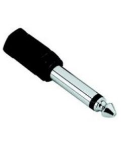 Adam Hall Connectors 7542 - Adapter 3,5 mm Mono Miniklinke female auf 6,3 mm Mono Klinke male