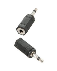Adam Hall Connectors 7555 - Adapter 3,5 mm Stereo Mini Klinke female auf 3,5 mm Mono Mini Klinke male
