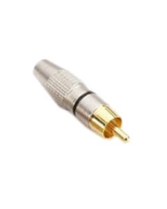 ah Connectors 7620BLK - Cinch Stecker schwarz