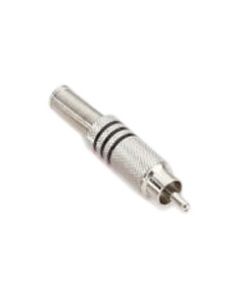 Adam Hall Connectors 7622BLK - Cinch Stecker schwarz