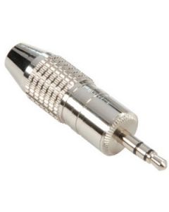 Adam Hall Connectors 7624 - Mini Klinkenstecker 3,5 mm stereo silber