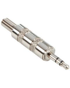 Adam Hall Connectors 7625 - Mini Klinkenstecker 3,5 mm stereo silber