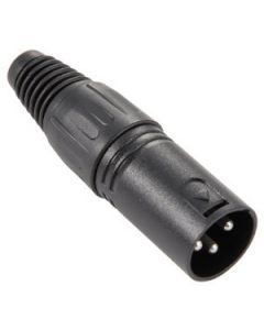 Adam Hall Connectors 7850 - XLR Stecker male schwarz