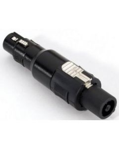 Adam Hall Connectors 7865 - Adapter SPKn 4-Pol male auf XLR female