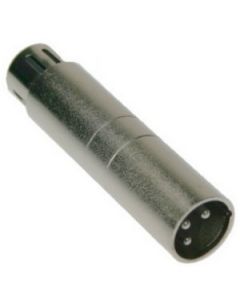 Adam Hall Connectors 7870 - Adapter 3 Pol XLR male auf 5 Pol XLR female