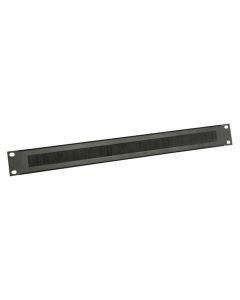 Adam Hall 19" Parts 87221BRUSH - Rackblende 1 HE StAdam Halll mit Bürstenleiste 