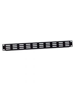 Adam Hall 19" Parts 87221VH - U-Entlüftungsblende 1 HE StAdam Halll