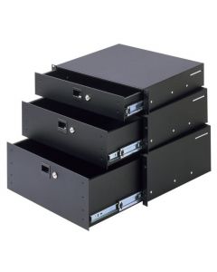 Adam Hall 19" Parts 87403A - Rackschublade 3 HE Aluminium