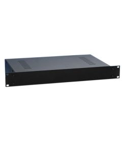 Adam Hall 19" Parts 87407V - 19" Leergehäuse 1 HE mit Lüftungsschlitzen