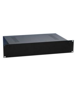 Adam Hall 19" Parts  87408V - 19" Leergehäuse 2 HE mit Lüftungsschlitzen