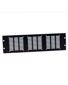 Adam Hall 19" Parts 8765 - Rackblende gestanzt für 3 Lüfter