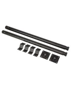 Adam Hall Tischverbinder System - Teleskop Tischbein Set 73 - 118 cm