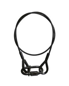 Adam Hall Accessories S37062B - Sicherungsseil 3 mm