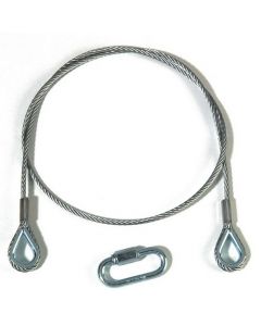Adam Hall Accessories S42100 - Sicherungsseil 4 mm