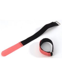 Adam Hall Accessories VR1616RED - Klett Kabelbinder 16 cm rot