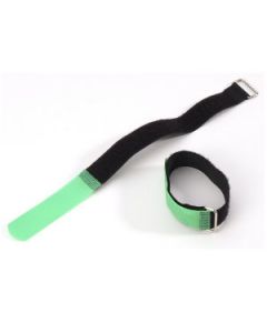 Adam Hall Accessories VR2020GRN - Klett Kabelbinder 20 cm grün