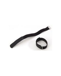 Adam Hall Accessories VR4040BLK - Klett Kabelbinder 40 cm schwarz