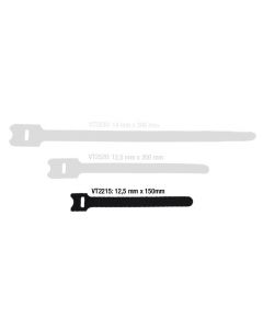 Adam Hall Klett Kabelbinder 150 mm schwarz