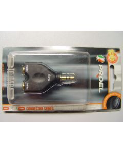 Proel Die Hard DHPA140 Klinke Stecker Stereo 3.5mm auf 2 x Klinke Buchse Stereo 3.5mm / Adapter