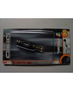 Proel Die Hard DHPA115 Klinke Stecker Mono 3.5mm auf Klinke Buchse Stereo 3.5mm / Adapter