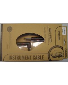 Proel Die Hard DH12LU5 Klinkenkabel 6,3 Mono gerade+gewinkelt / 5m