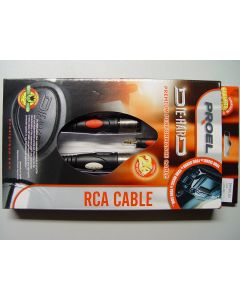 Proel Die Hard DH595LU3 Klink Stereo 3.5mm auf 2 x XLR Male 3 Pole Cable / 3m