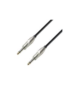 Adam Hall Cables 3 Star Serie - Instrumentenkabel 6,3 mm Klinke mono auf 6,3 mm Klinke mono 9 m