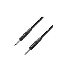 Adam Hall Cables 5 Star Serie - Instrumentenkabel Neutrik 6,3 mm Klinke mono auf 6,3 mm Klinke mono 6,0 m