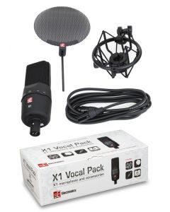 sE Electronics X1 Vocal Pack Großmembran Studiomikrofon inkl. Zubehör